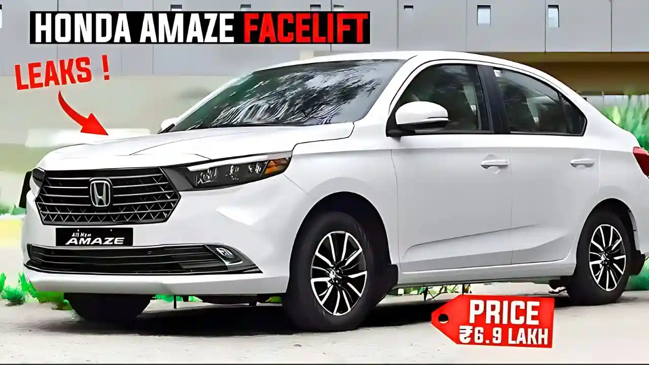 Honda Amaze Facelift Launched 1